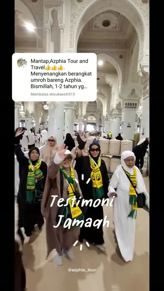 Jamaah berbagi pengalaman umroh